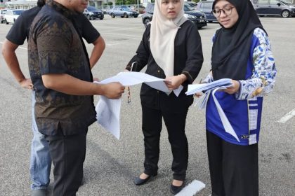 Lawatan Tapak bagi Penyemakkan 'As Built Drawing'